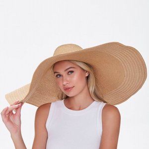 floppy oversized beach hat